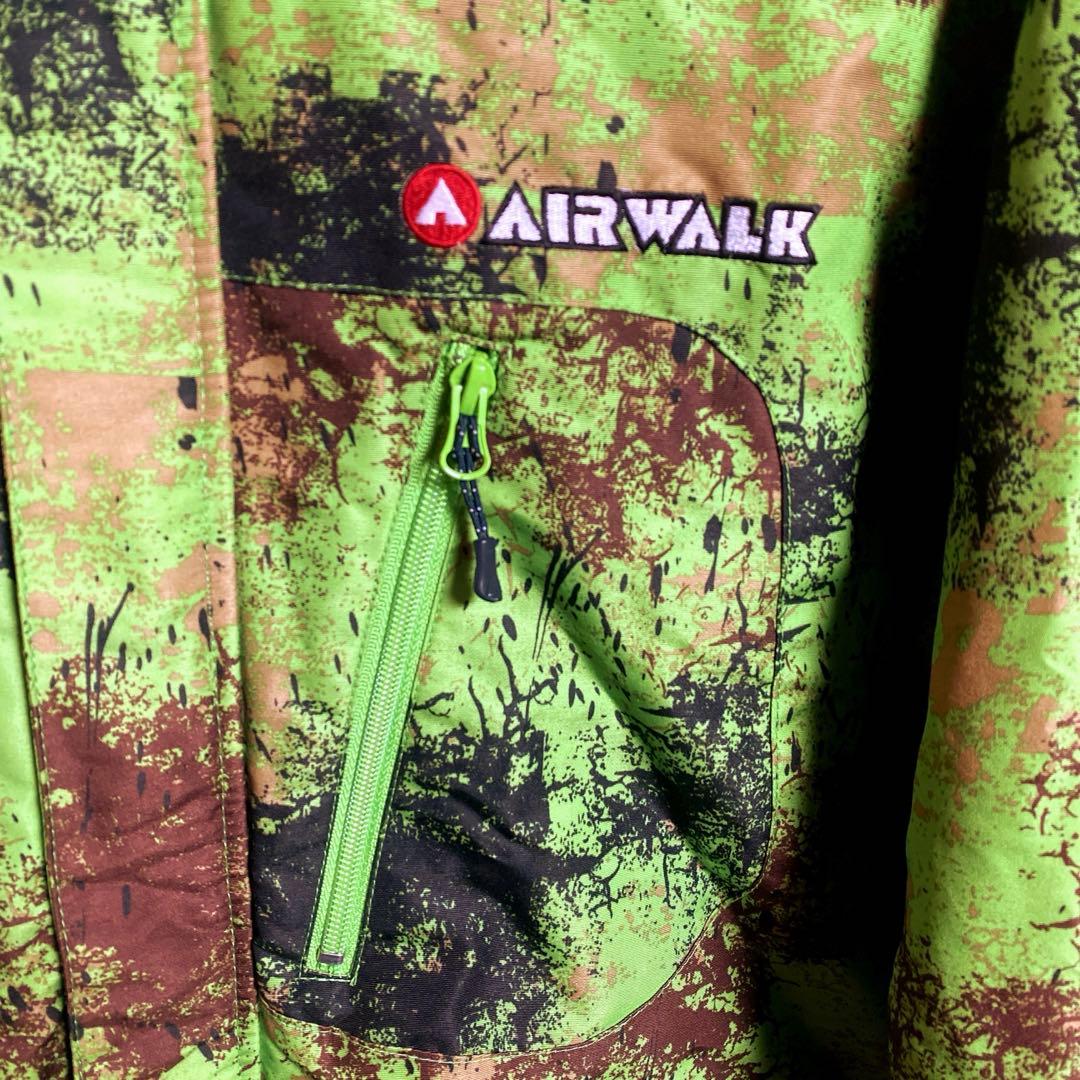 AIRWALK カモフラージュ スノーボードジャケット　ストリート　y2k