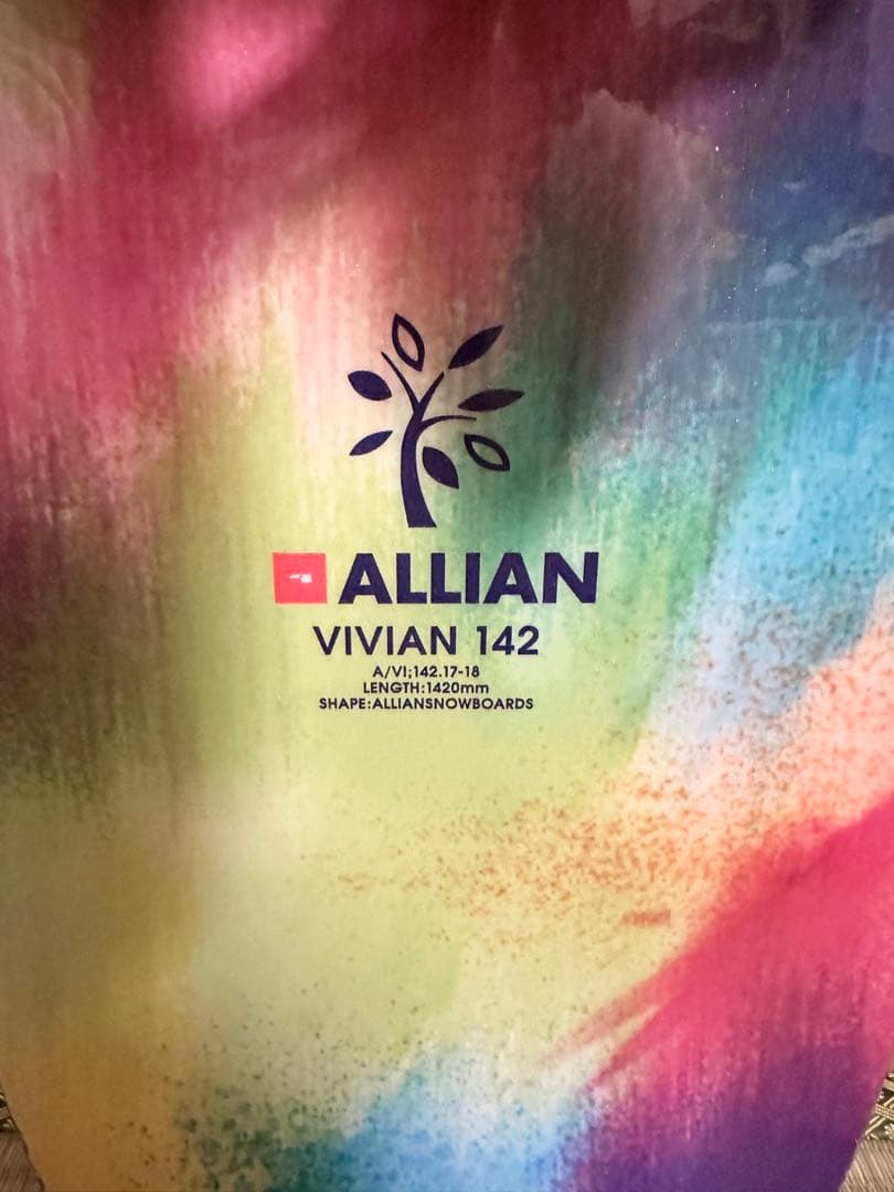 ALLIAN VIVIAN 142 レディース スノーボード＋ビンディングセット