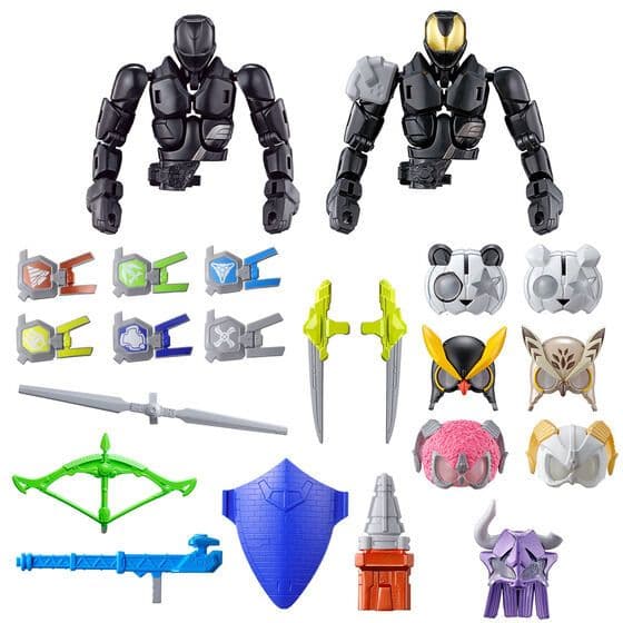 仮面ライダーギーツ　リボルブチェンジフィギュア　PB限定7種類セット