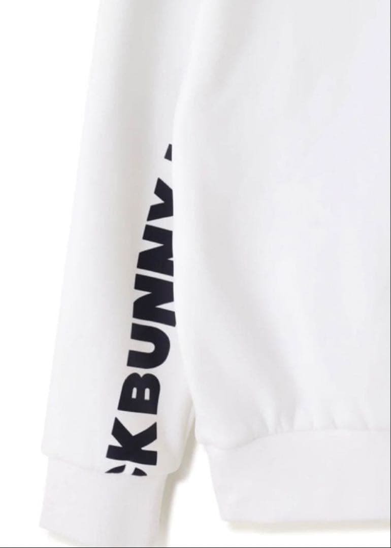 新品 ジャックバニー KARUISHI 裏フリースフーディ(4)サイズM/白