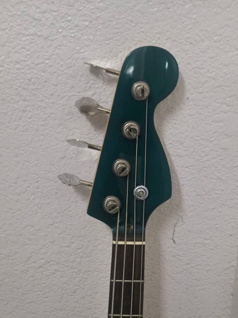 S、エレキベース ダークグリーン、可動品