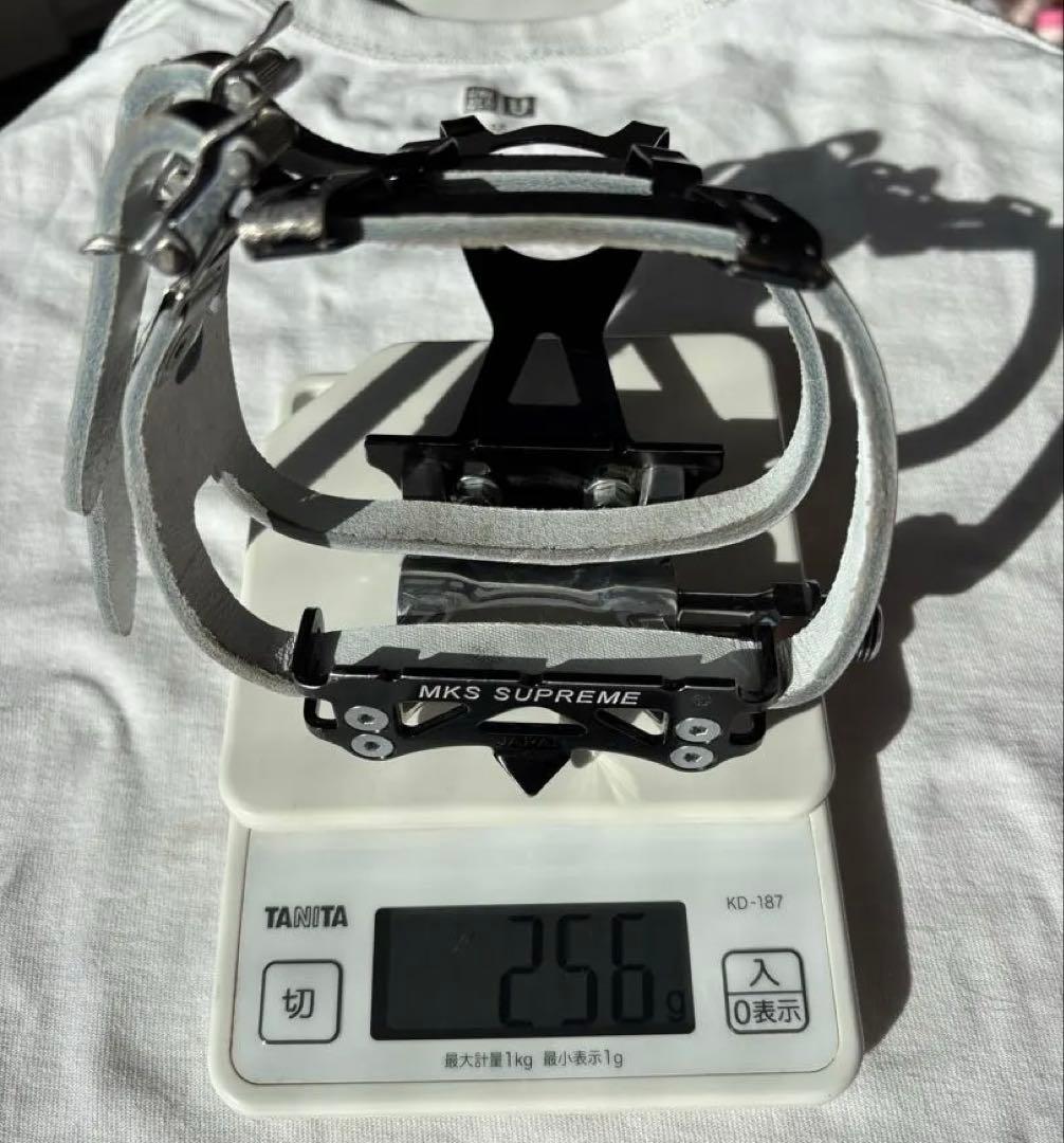 MKS 三ヶ島製作所 ペダル SUPREME トゥストラップ トゥクリップ