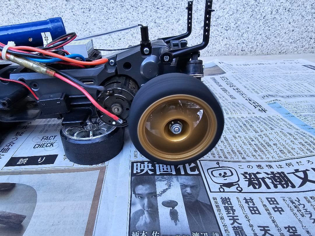 タミヤラジコンXB.プジョースポーツ中古フルセット、オンロード&ドリフト仕様