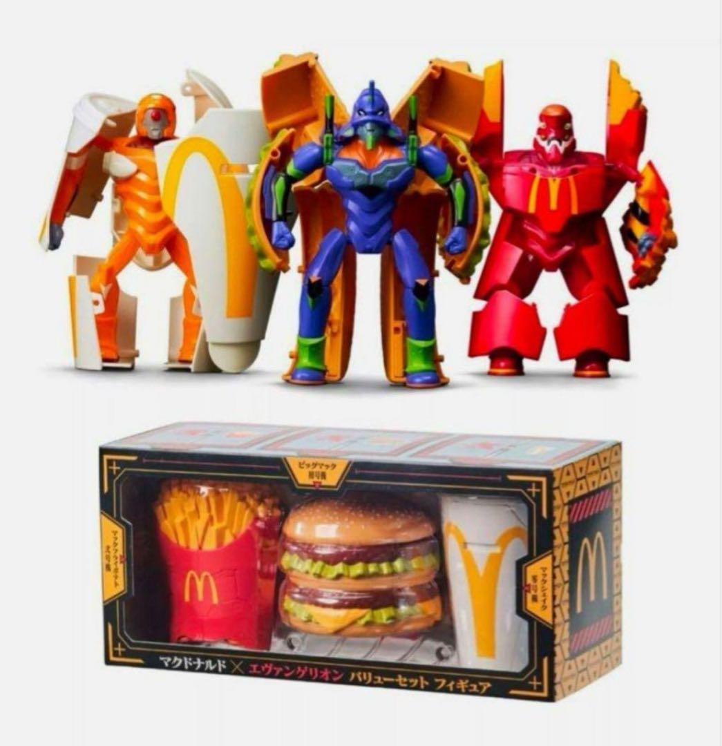 マクドナルド エヴァンゲリオン バリューセット 袋付