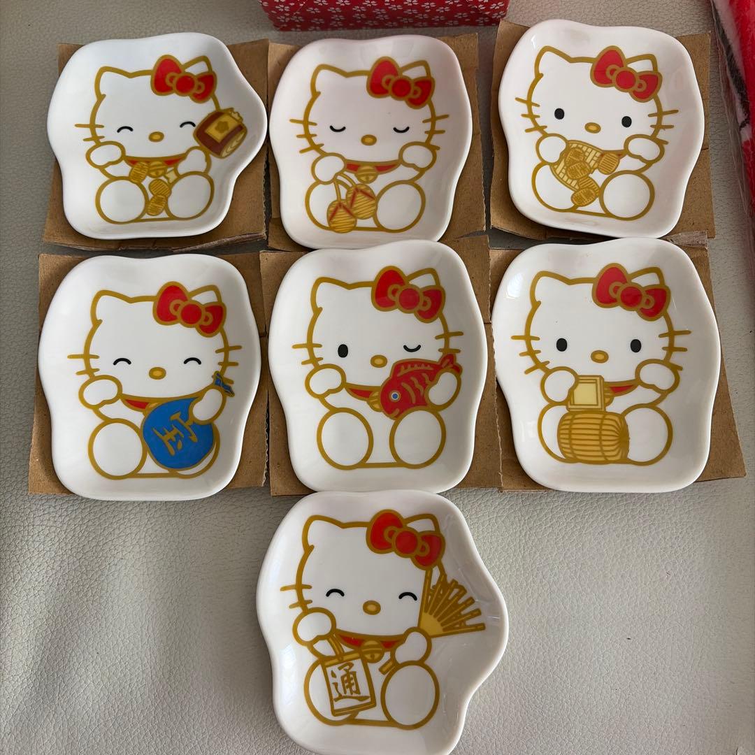 2007年 サンリオ ハローキティ 【新品】七福きてぃねこ まとめ売り
