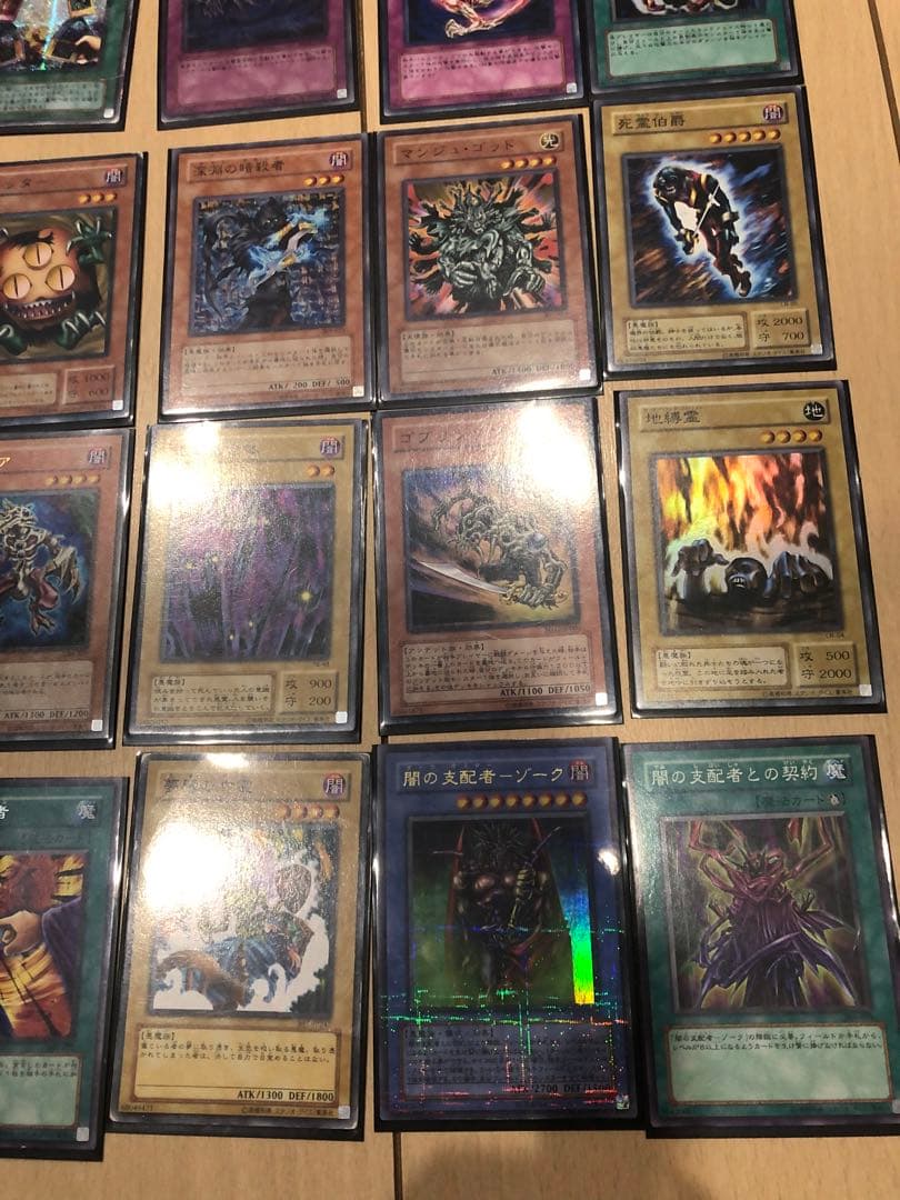 阿*し様 遊戯王　バクラ　デッキ　40枚セット　ウィジャ盤　ダーク・ネクロフィア
