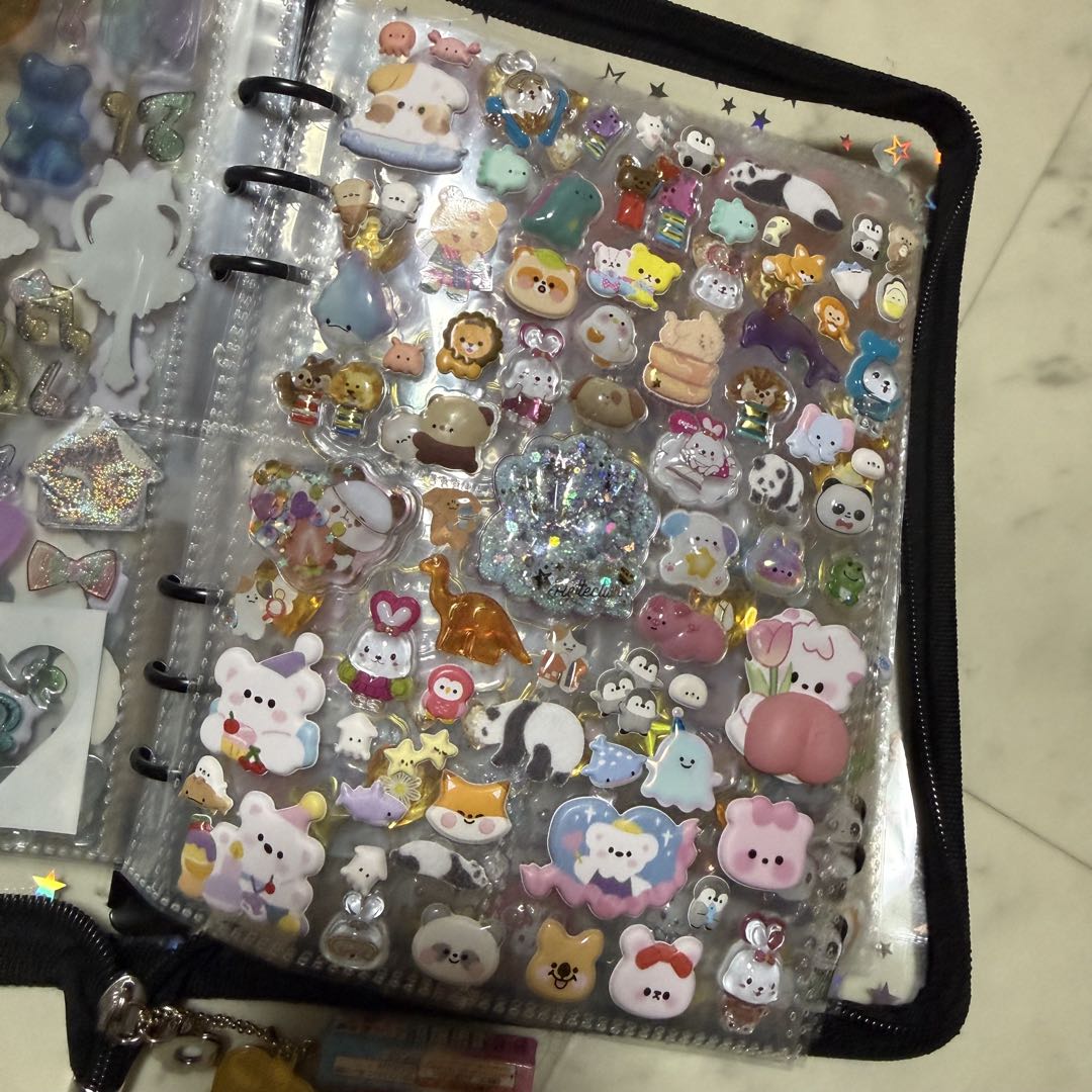 ボンボンドロップシール　大量シール帳！完成品　ウォーターシール　たまごっち　平成