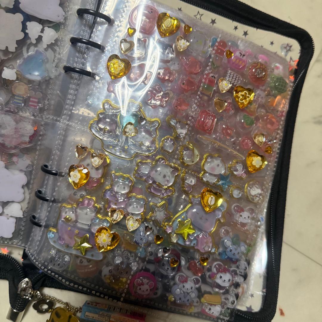 ボンボンドロップシール　大量シール帳！完成品　ウォーターシール　たまごっち　平成