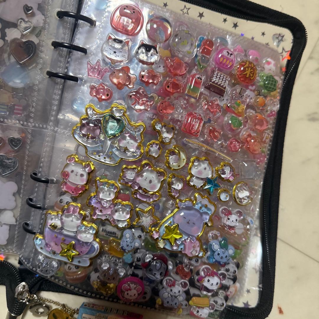 ボンボンドロップシール　大量シール帳！完成品　ウォーターシール　たまごっち　平成