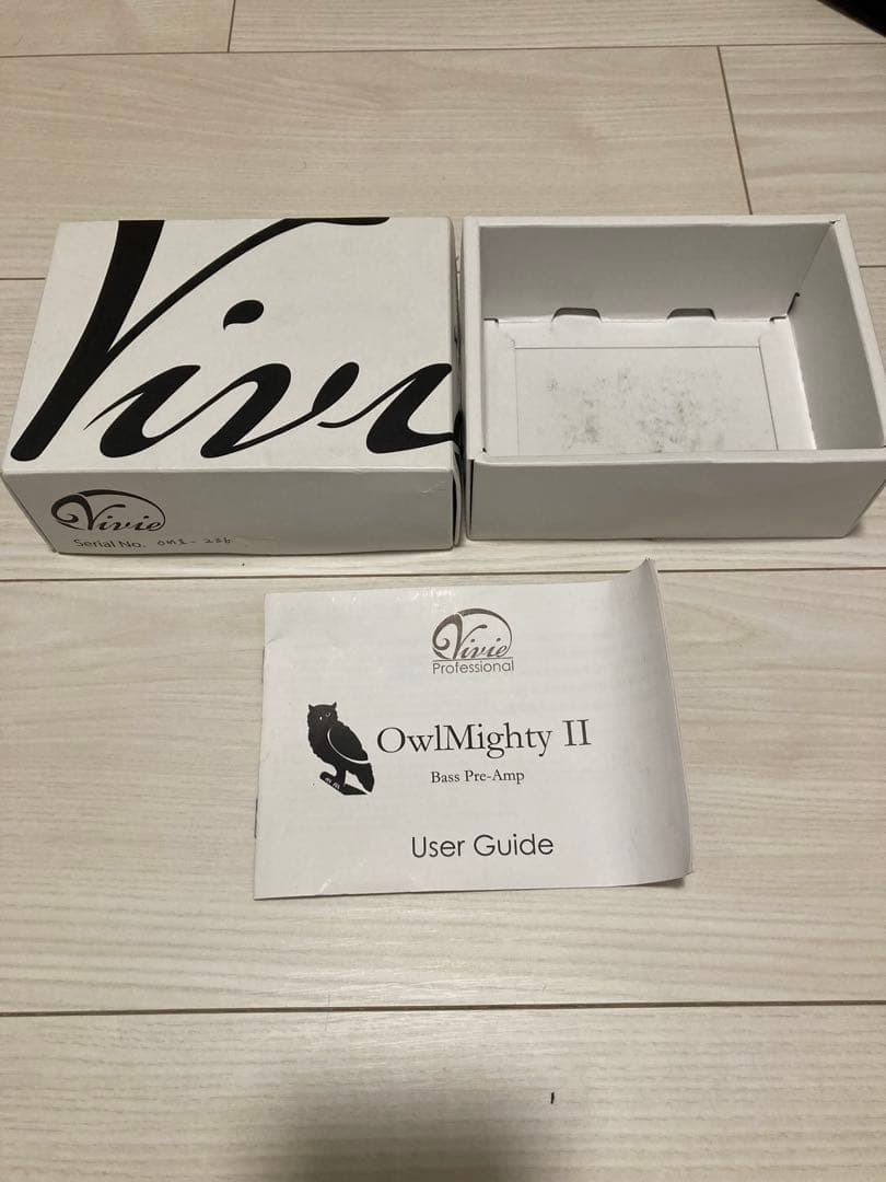 【現在廃盤】Vivie OwlMighty II ベースエフェクター