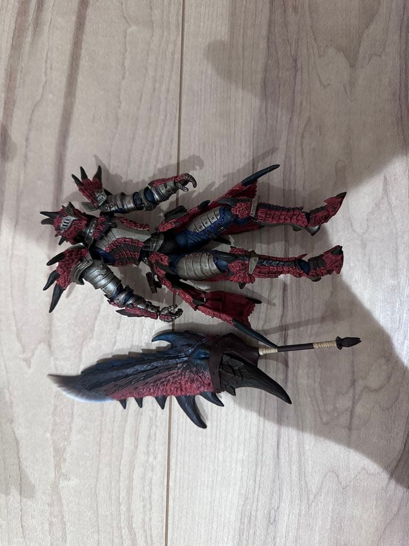 ミラボレアス(クリエイターズモデル)+レウス装備ハンター(リボルテック)