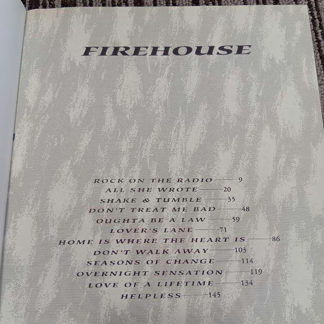 ファイアーハウス 楽譜 Firehouse スコア まとめ売り