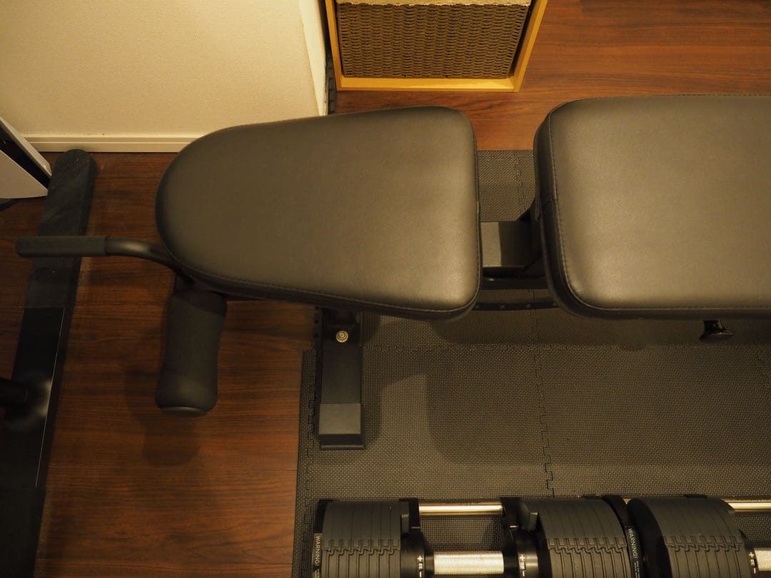 Motions Fit アジャスタブルベンチ トレーニングベンチ台 3WAY