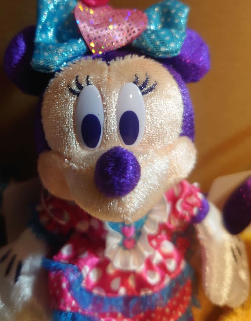 ディズニー　パルパルーザ　ミニーのファンダーランド　ぬいぐるみバッジ