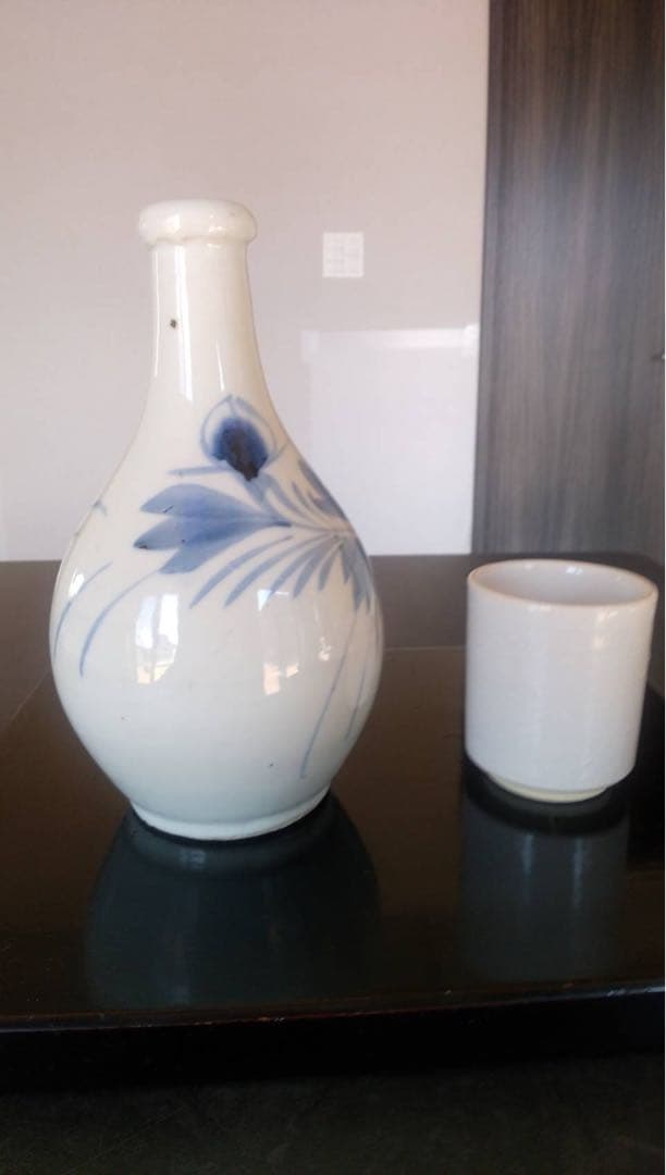 古伊万里　茶道具　花器　波佐見焼　赤膚焼　徳利　染付