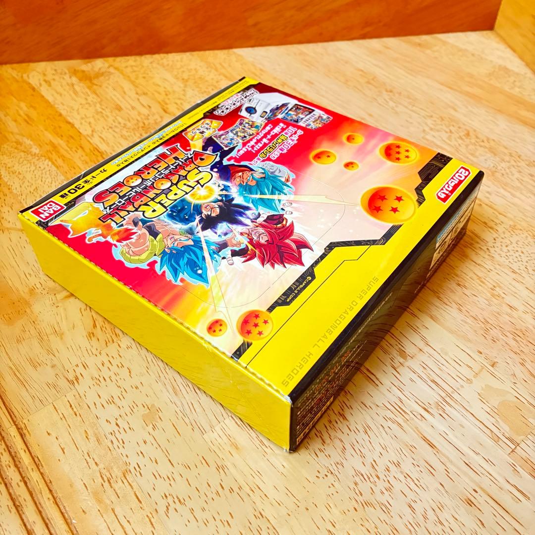 新品スーパードラゴンボールヒーローズアルティメットブースターパック激突する武勇