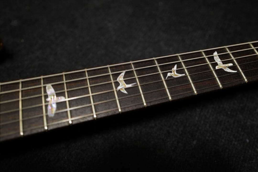 【良鳴】【良木目】PRSCustom24 10Top fadedbluejean