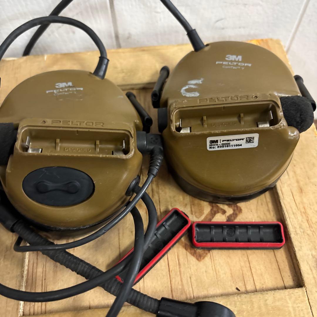 米軍　実物　3M PELTOR COMTAC V ヘッドセット　動作未確認