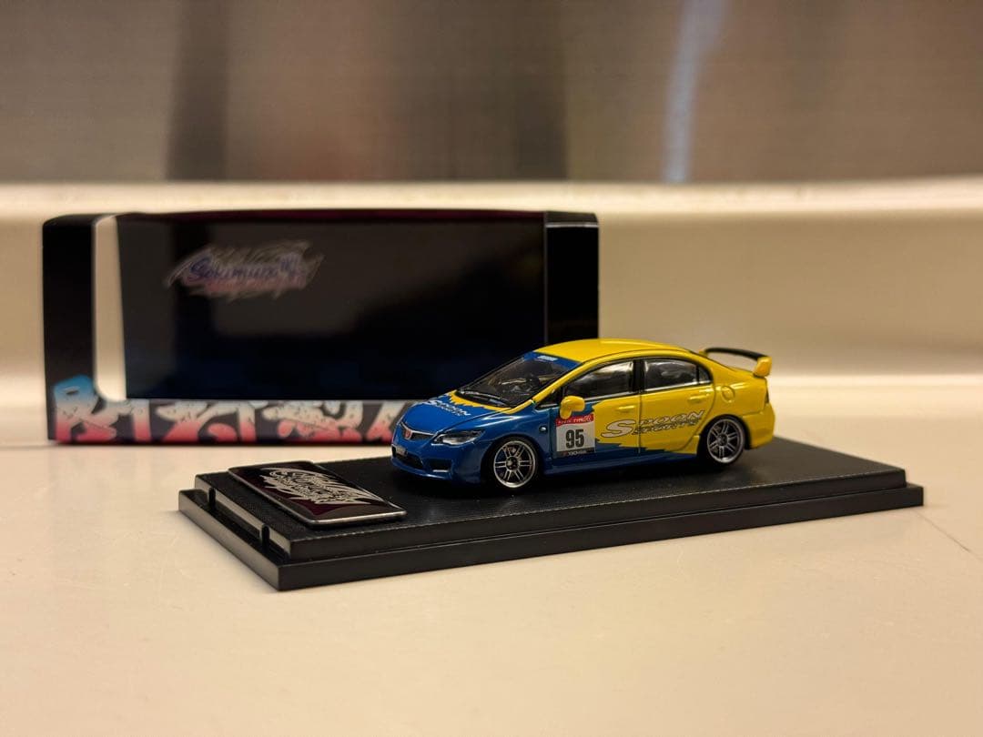 1/64 Spoon 風 ホンダ Civic FD2関村 改 RPF1