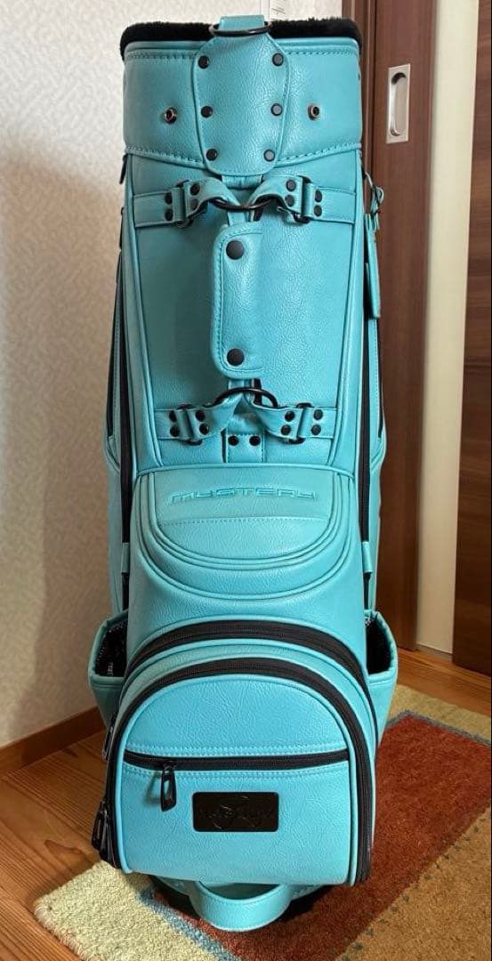 【美品】MYSTERY キャディバッグ 9.5型 ツアータイプ