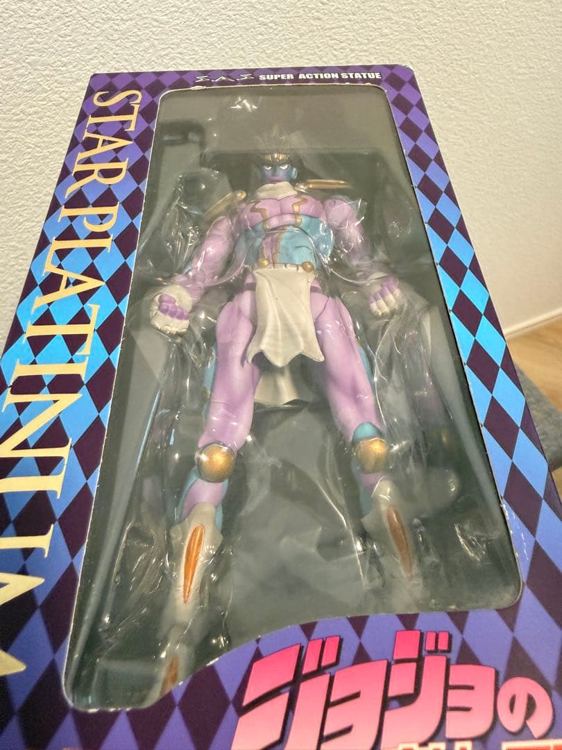 【未開封】超像可動 ジョジョの奇妙な冒険 スタープラチナ 荒木飛呂彦指定カラー