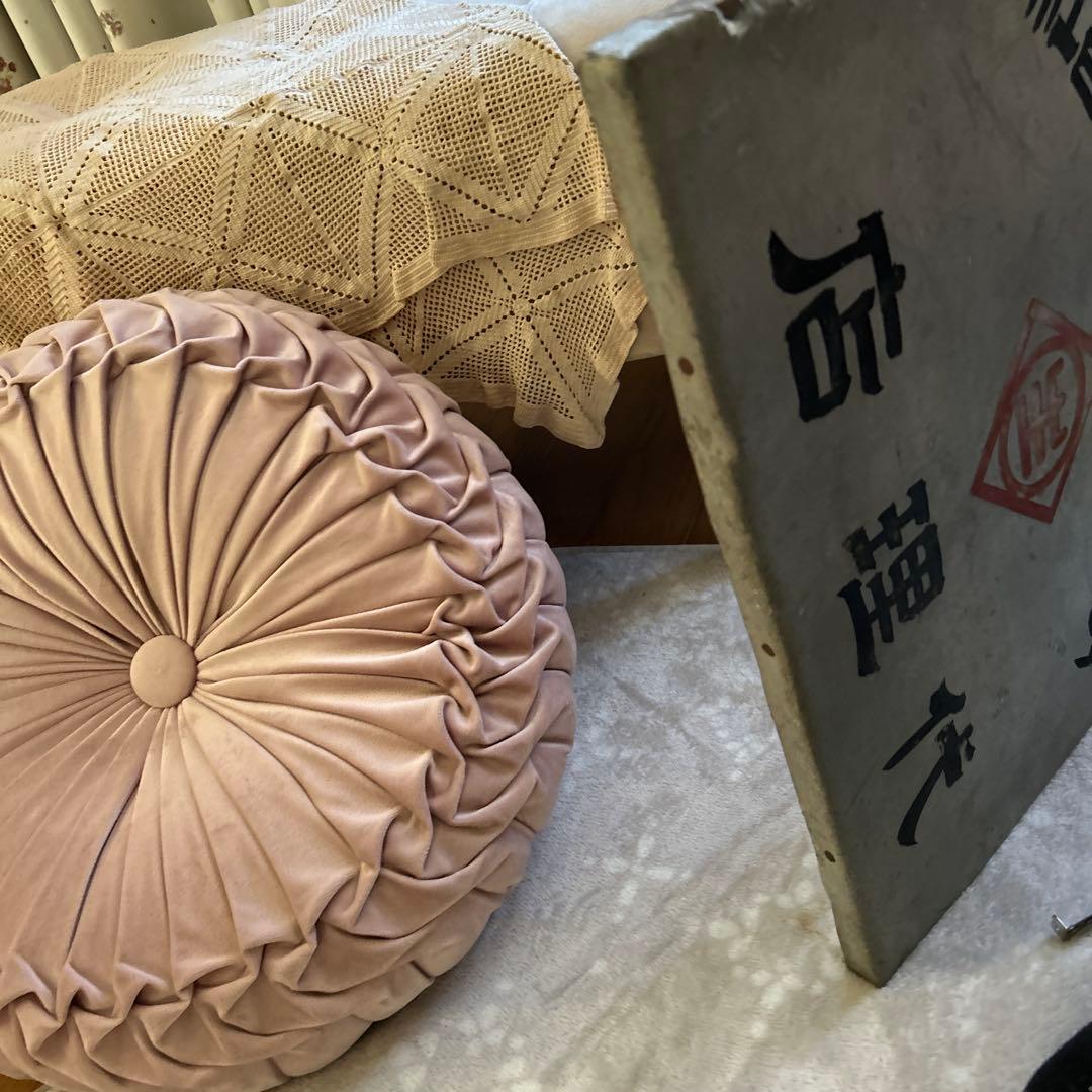 大正ロマン　大正時代看板　昭和看板　戦前　東京市　レア看板　アルミ　看板