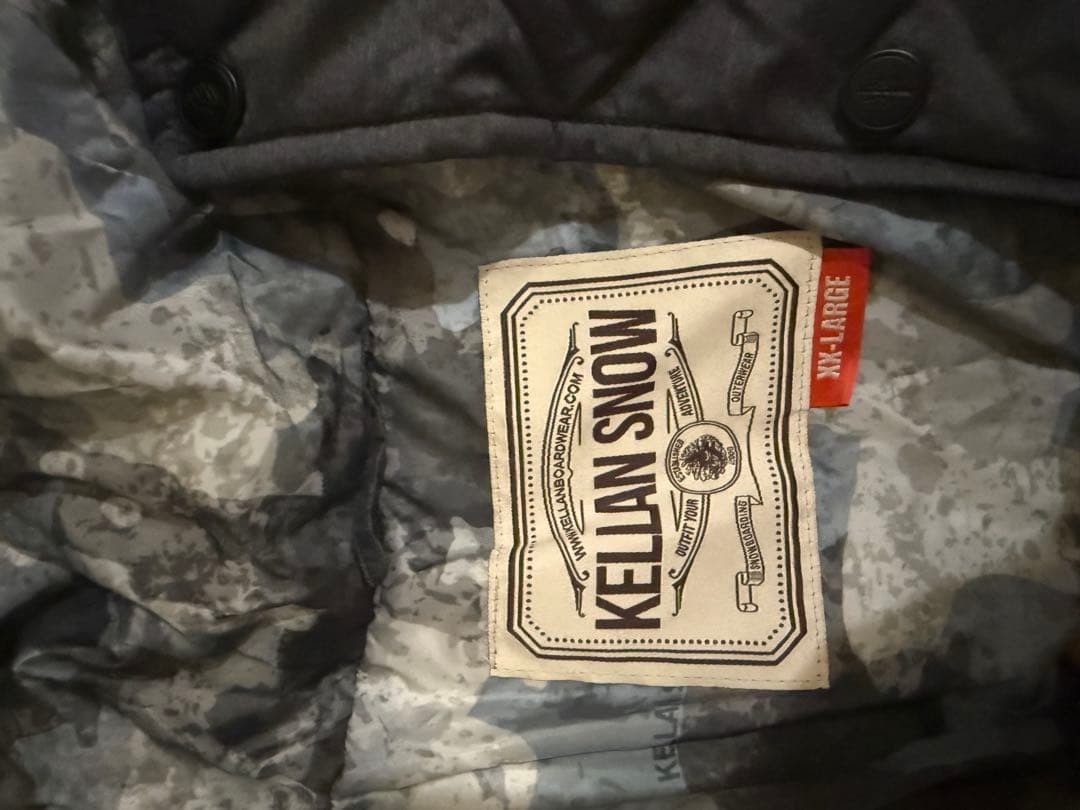 KELLAN XXLARGE スノーボードウェア上下セット 大きいサイズ