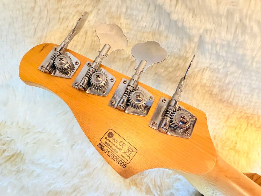 Elioth エリオス　エレキベース　P303 PJ アクティブ ピンク