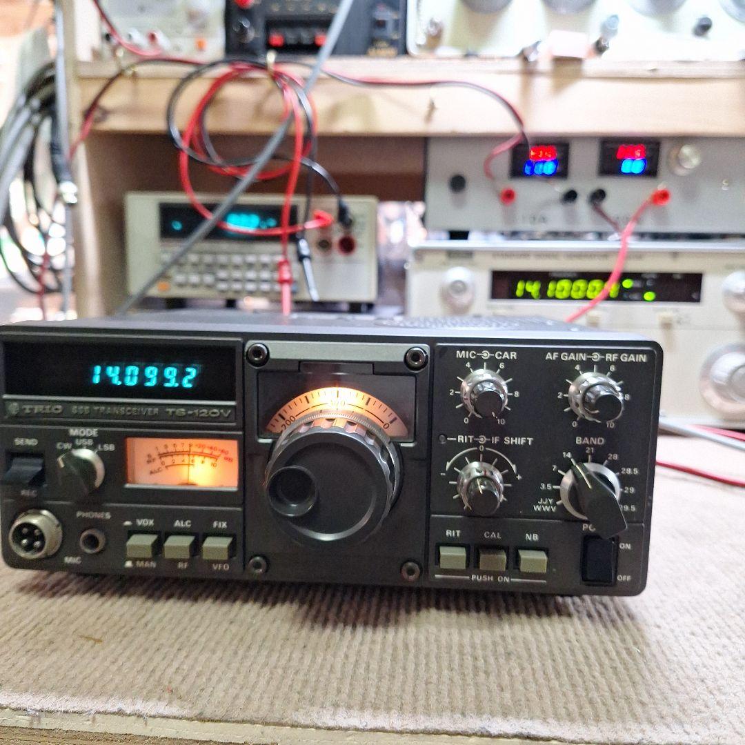 TOMO様予約品トリオTS-120V の修理品、DC コード、取説(コピー)