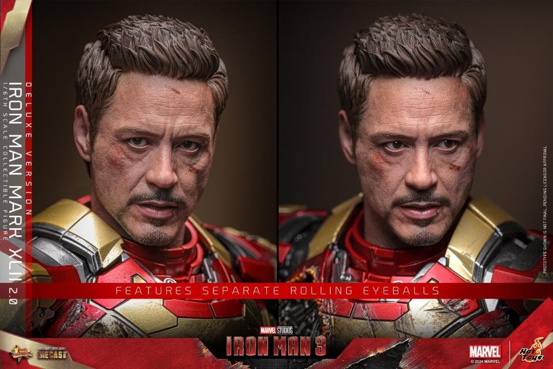 ホットトイズ 1/6 アイアンマン3 マーク42 DX版 MMS759D66