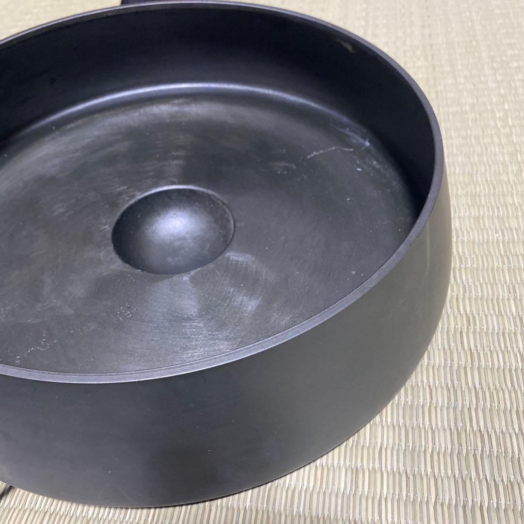 茶道具　①銅羅とバチ　※②木枠（別売り） ①と②はセット販売です