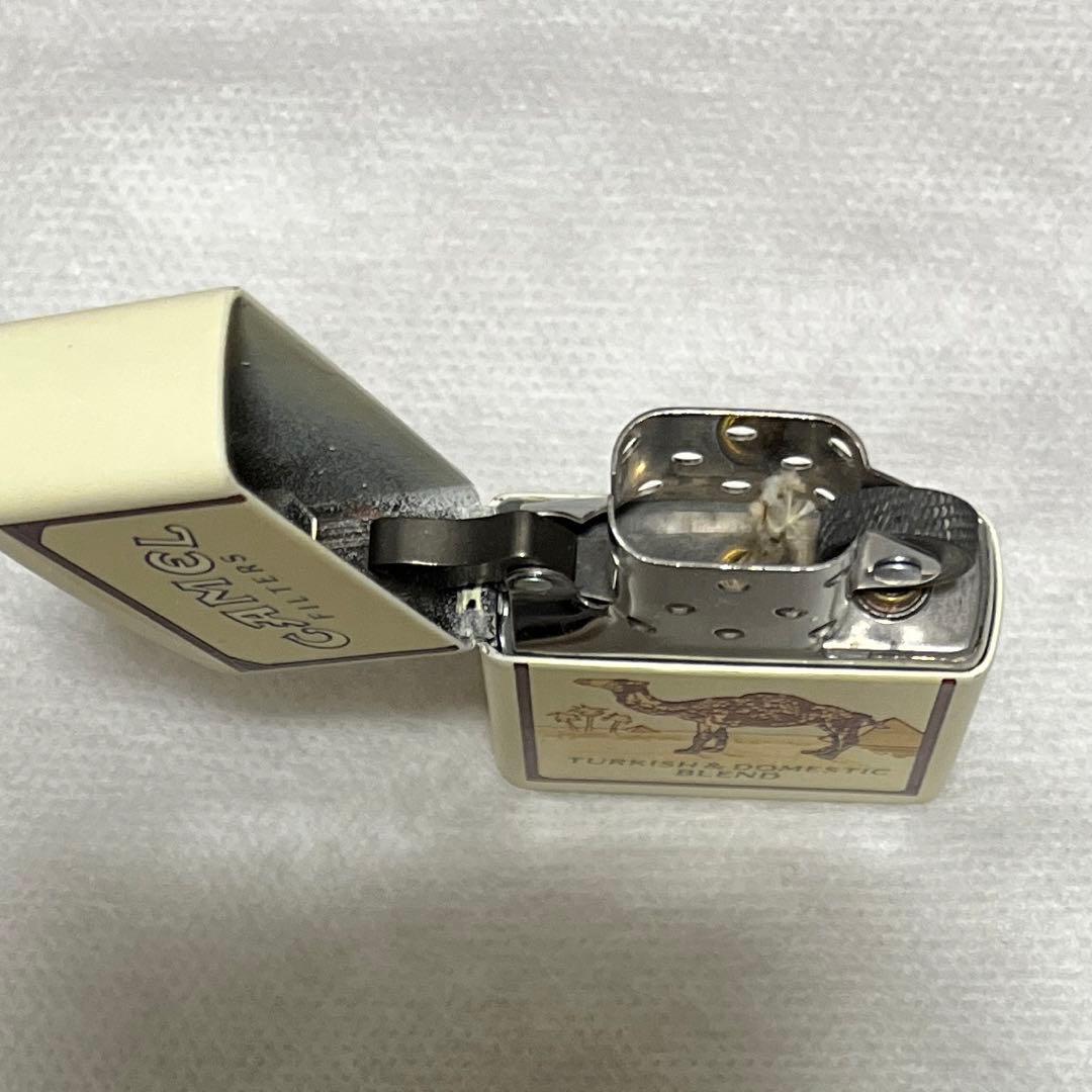 26666→12/31まで‼️ zippo キャメル　クリーム　マット