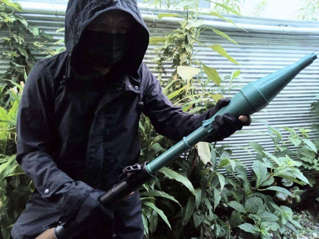 フルスクラッチ RPG-7 ロケットランチャー 3Dプリンター 成形 Ｉ