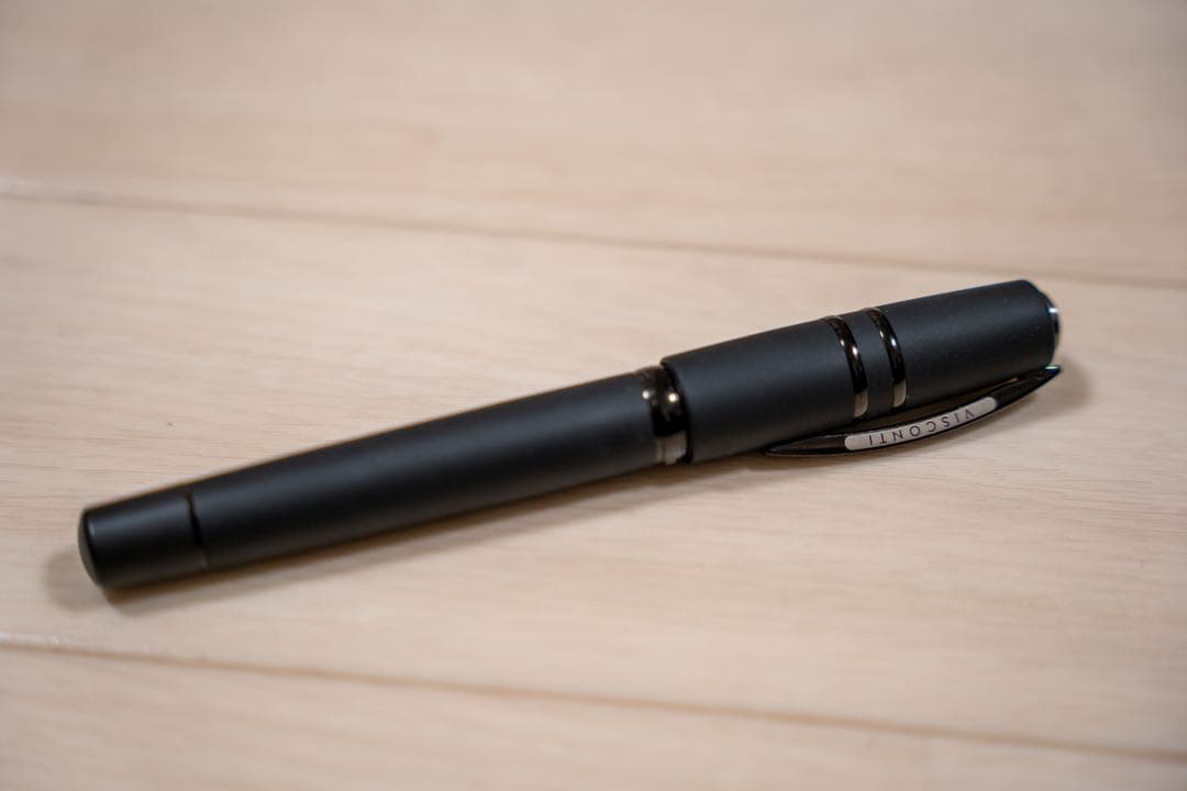 【最終価格】VISCONTI 万年筆　ホモサピエンス EF ダークエイジ