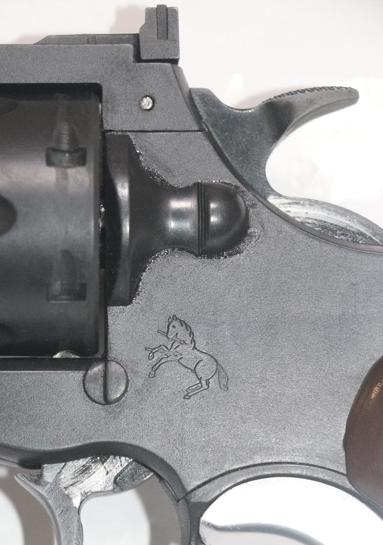 超希少！ＭＧＣ　HW樹脂製モデルガン コルト・トルーパーカスタムSPG合法品