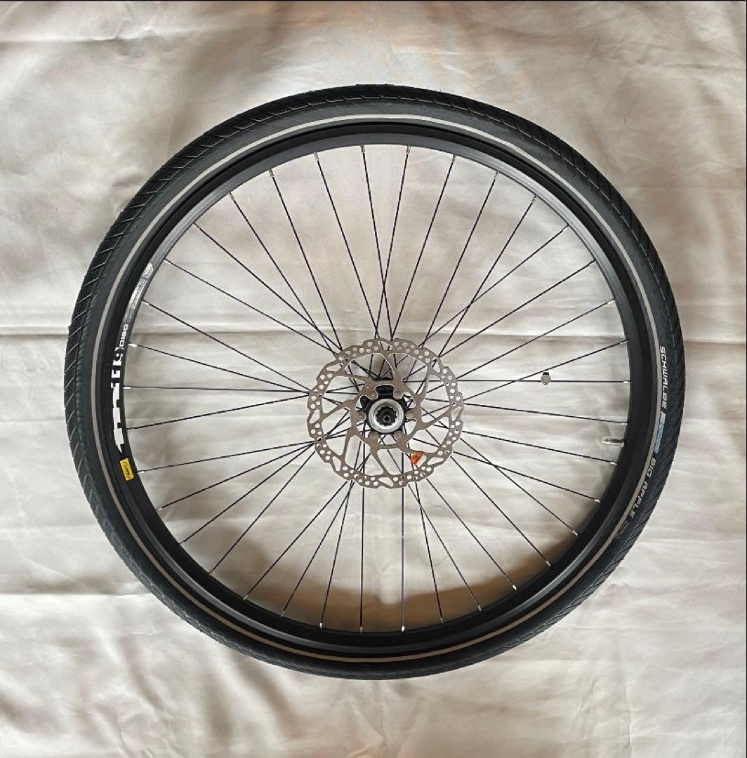 マウンテンバイク用ホイール前後セット 写真内のスプロケットは含みません