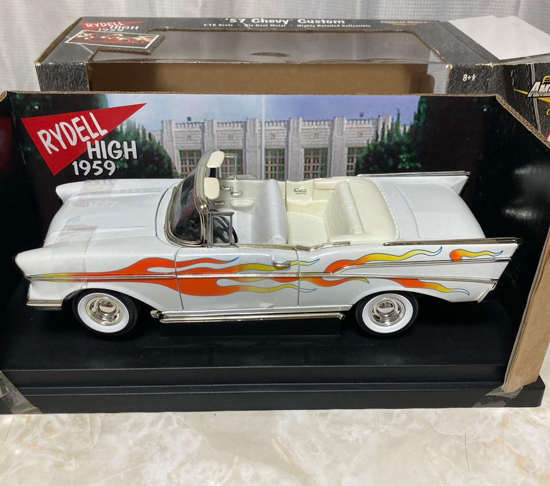 ダイキャスト　グリース　‘57 Chevy Custom 1/18 超レア