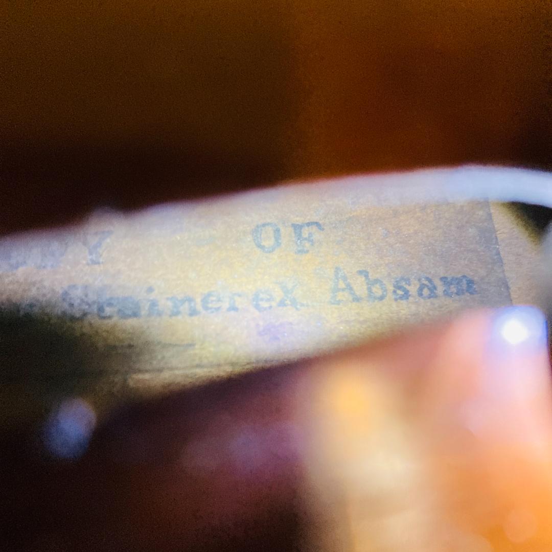 バイオリン　Jacobus Stainer Absam　ヴァイオリン
