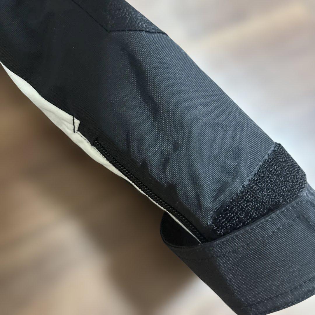 ⑫ THE NORTHFACE STEEPTECH アウター 黒　ナイロン