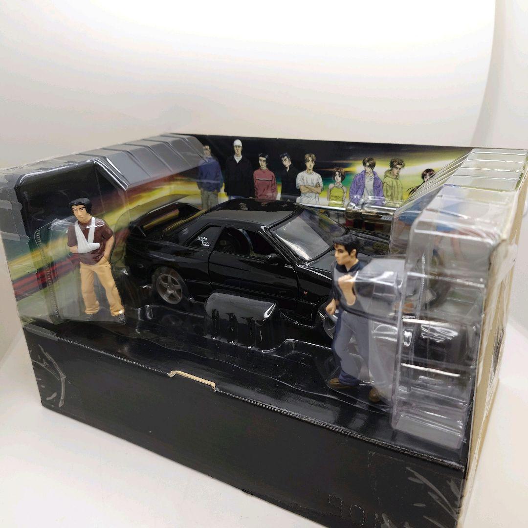 頭文字D 1/24 Jadatoys GTR R32 中里毅 ミニカー