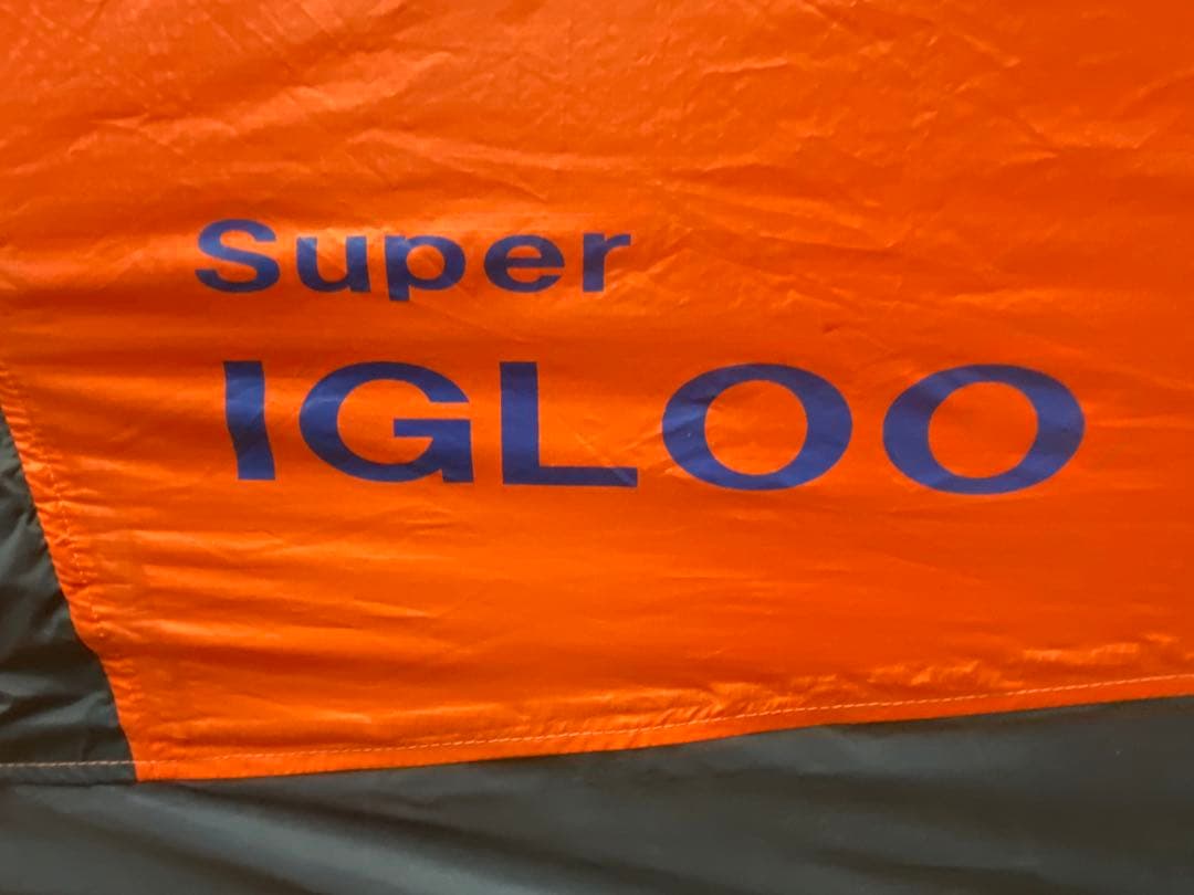 ニッピンsuper igloo sfn-tex シェルター 廃盤希少品