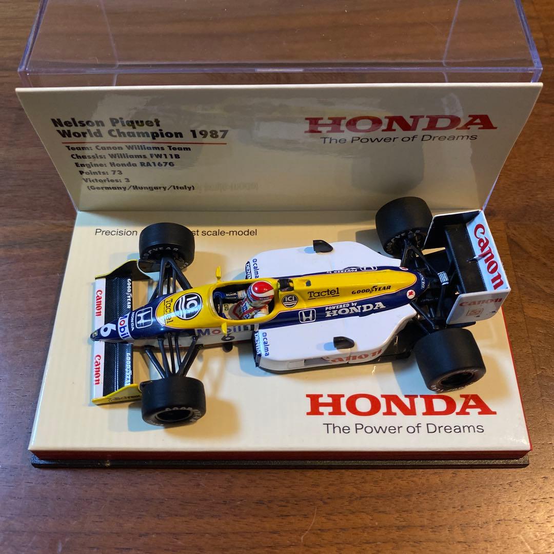 ネルソン・ピケ ウィリアムズ・ホンダ FW11B 1987年 ホンダ別注 F1