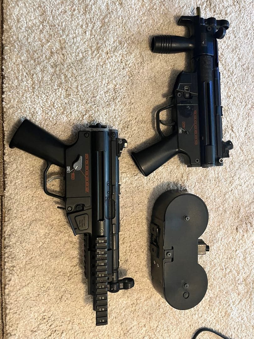 電動ガン mp5kドラムマガジン付き