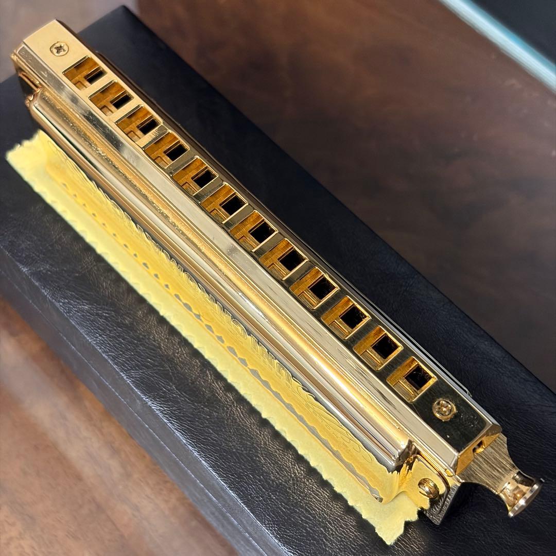 TOMBO ハーモニカ UNICHROMATIC GOLD No.1248G