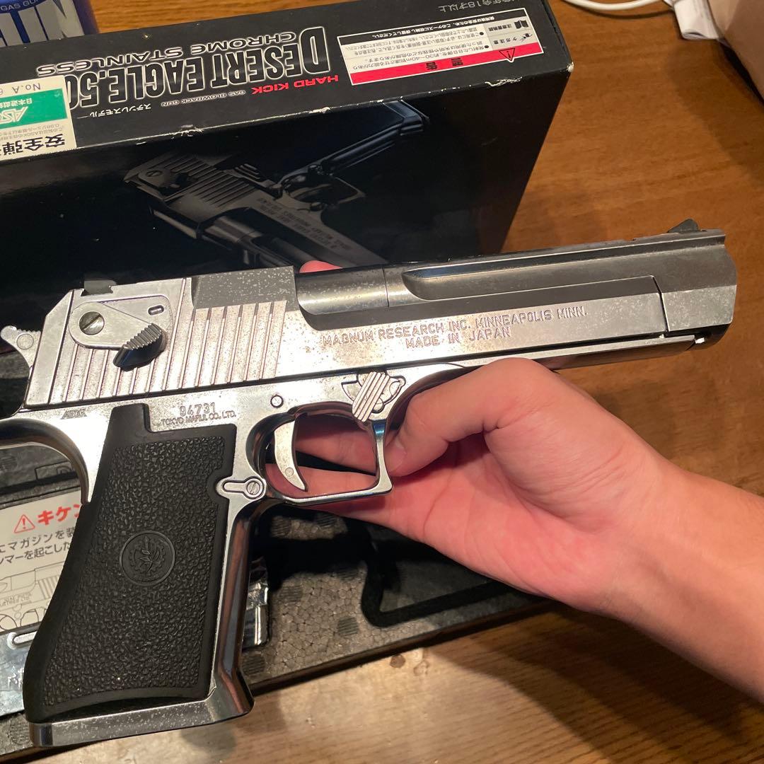 9/22限定価格‼️DESERT EAGLE 50AE クロームステンレス