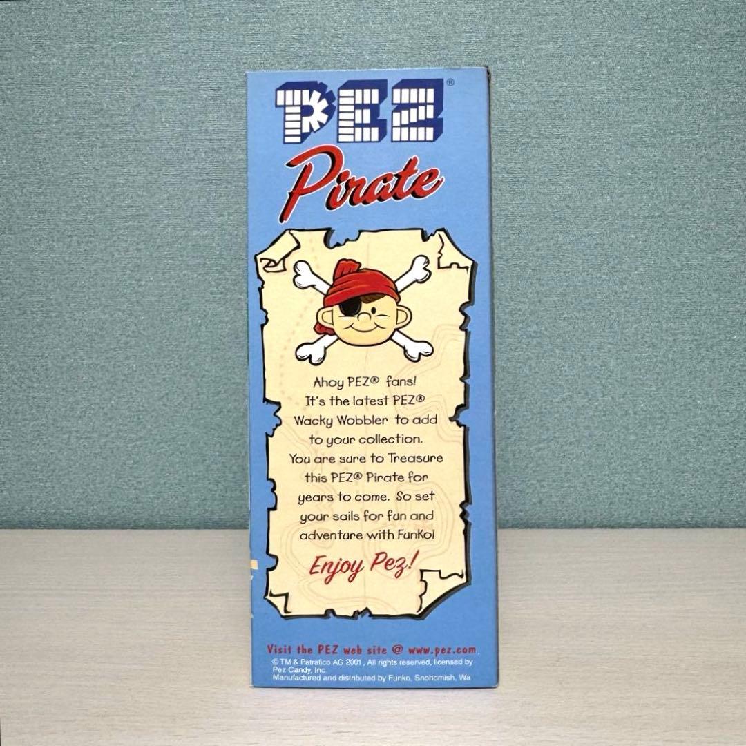 【FUNKO WACKY WOBBLER】 PEZ Pirate 限定版