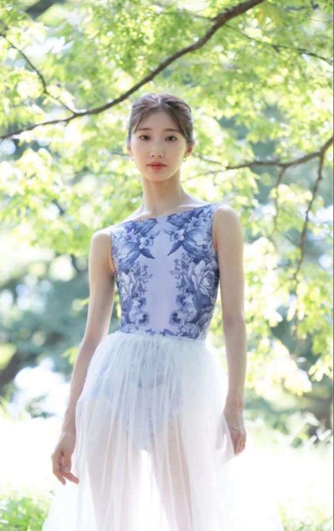 【完売品】〓バレエ〓unoa ウノア レオタード Blue ever after