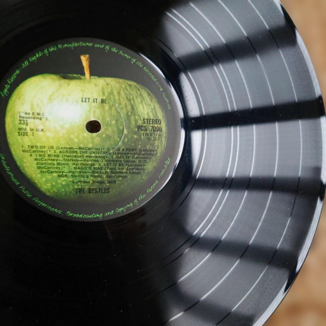 UK初回盤ビートルズ LET IT BE
