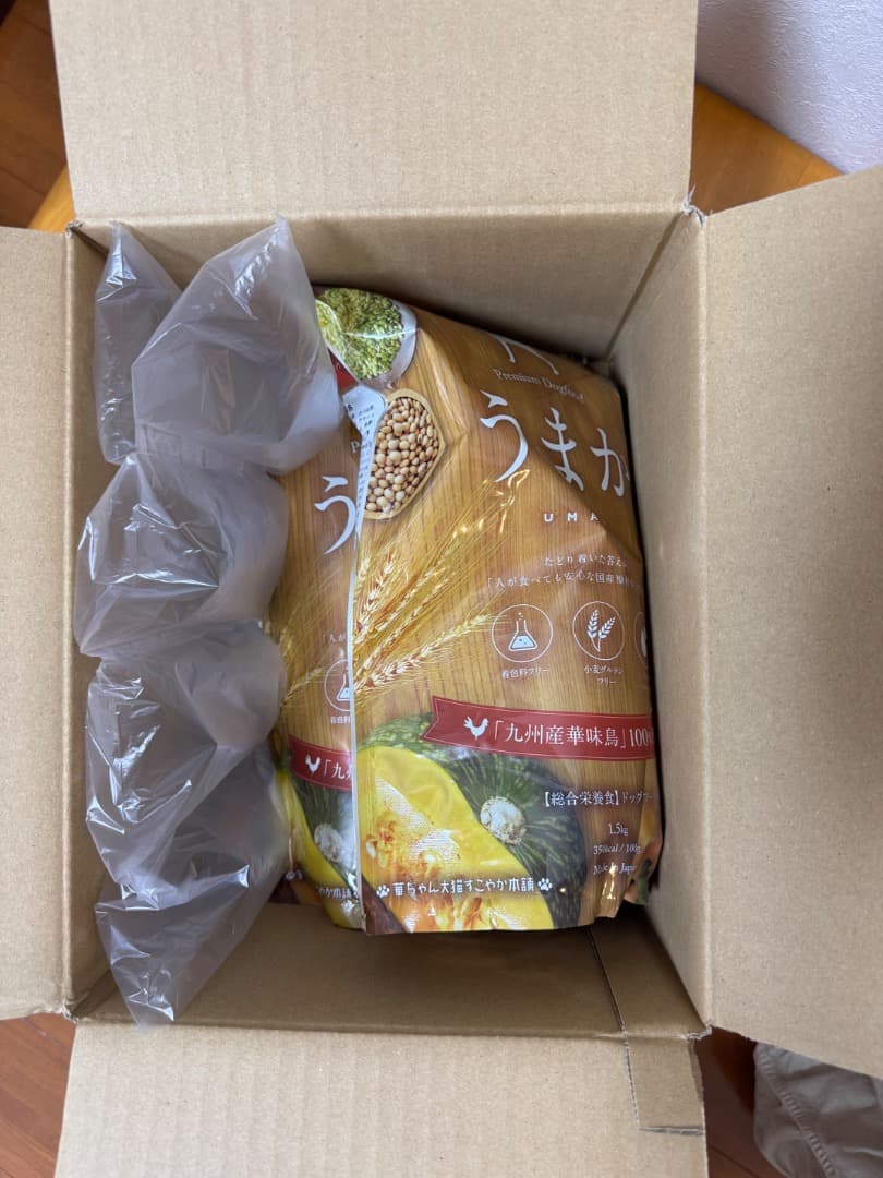 うまか　ドッグフード　1.5kg×2袋　新品