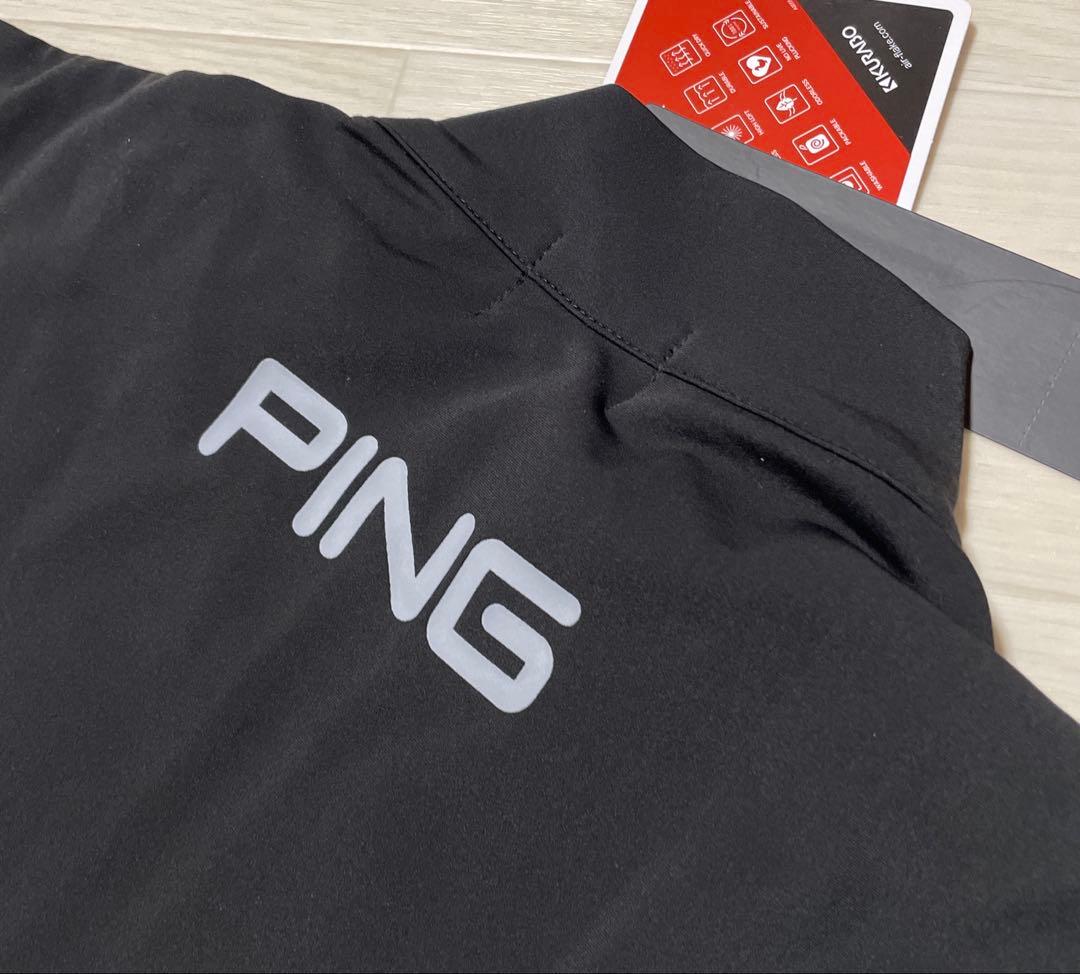 ピン PING 中綿 ハイネック カットソー メンズ ゴルフ シャツ 冬